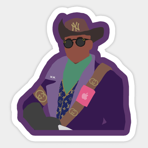 Preston Garvey - Mushroom Clout Sticker by Acka01